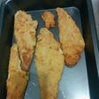 Merluza apanada al horno