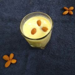 A picture of Badam shake.