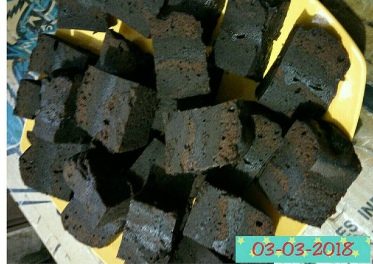1. Brownies kukus ala brownies Amanda