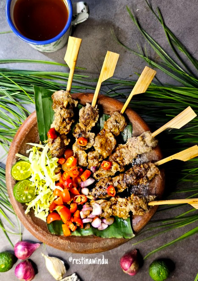 Foto resep Sate Sapi Geprek Sambal Kecap