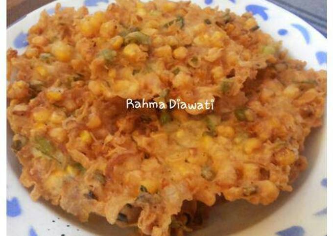Anti Ribet, Membuat Bakwan jagung renyah ala manado/praktis Untuk Pemula