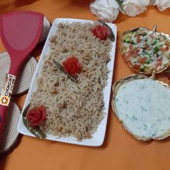 Spicy Chana Pulao A picture of Spicy Chana Pulao.