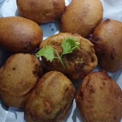 A picture of Egg pakorey.