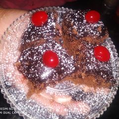 A picture of Choco glaze brownie.