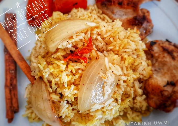 Nasi Briyani Rice Cooker (Beras Biasa)