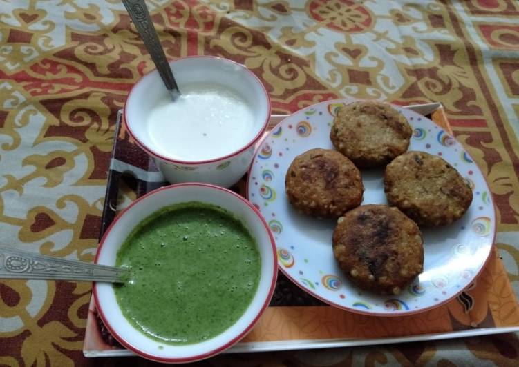 Steps to Make Any-night-of-the-week Sabudana tikki