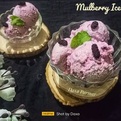 A picture of Mulberry Ice cream.
