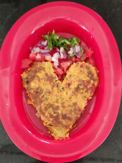 ஹார்ட் வெஜ் மசாலாஆம்லெட் (Heart veg Masala Omelette recipe in tamil) செய்முறை முக்கிய புகைப்படம்