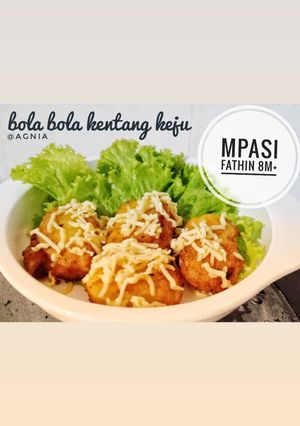 Foto resep Mpasi bola bola kentang keju