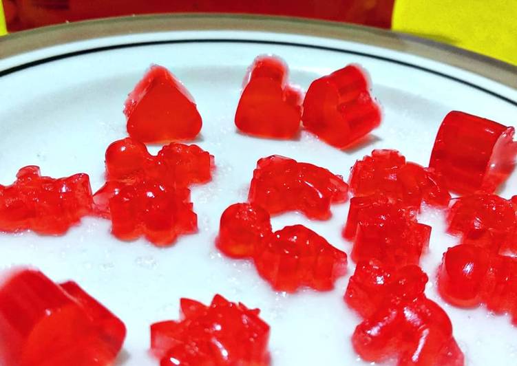 Cara Gampang Membuat Keto Gummy - &#34;Yuppy&#34; lowcarb - kids friendly yang Enak