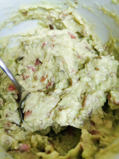 Una foto de Guacamole sin gluten