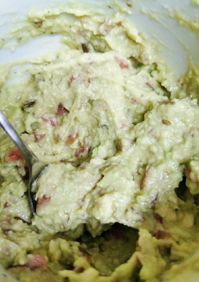 Una foto de Guacamole sin gluten