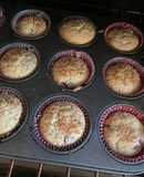Muffins sin gluten de frambuesas y coco Thermomix