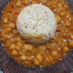 A picture of Chana rice.