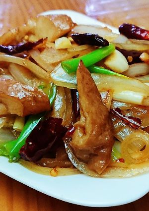 宮保肥腸 的食譜成品照片