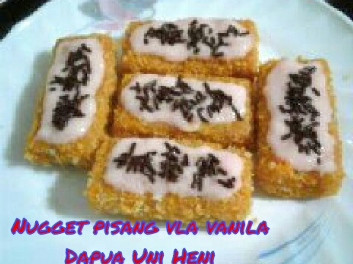 Resep Nugget pisang vla cocopandan🍌 Rumahan