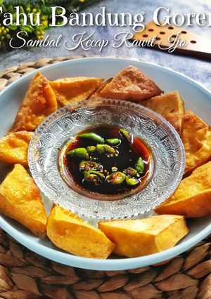 Foto resep Tahu Bandung Goreng Sambal Kecap Rawit Ijo