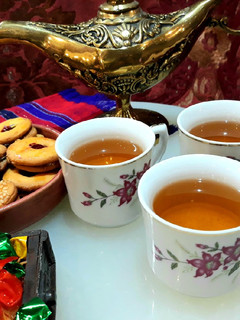 عکسی از دستور دمنوش چای سبز و دارچین
