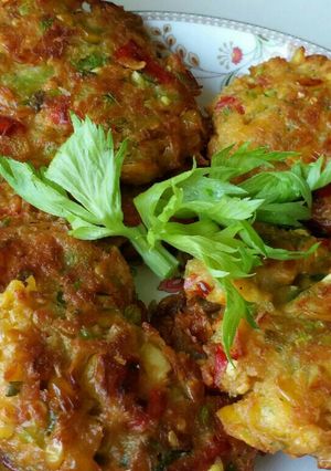 Foto resep Dadar jagung pedas gurih