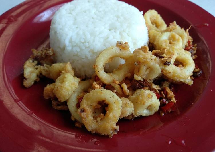 Resep Cumi Garlic Paper, Sempurna