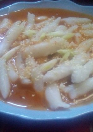 Foto resep Tteobokki Homemade