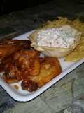 Delicias de Pollo con Nachos