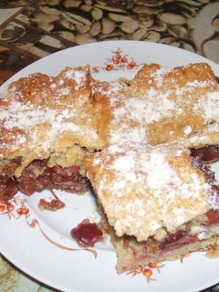 Meggyes pite recept fotója