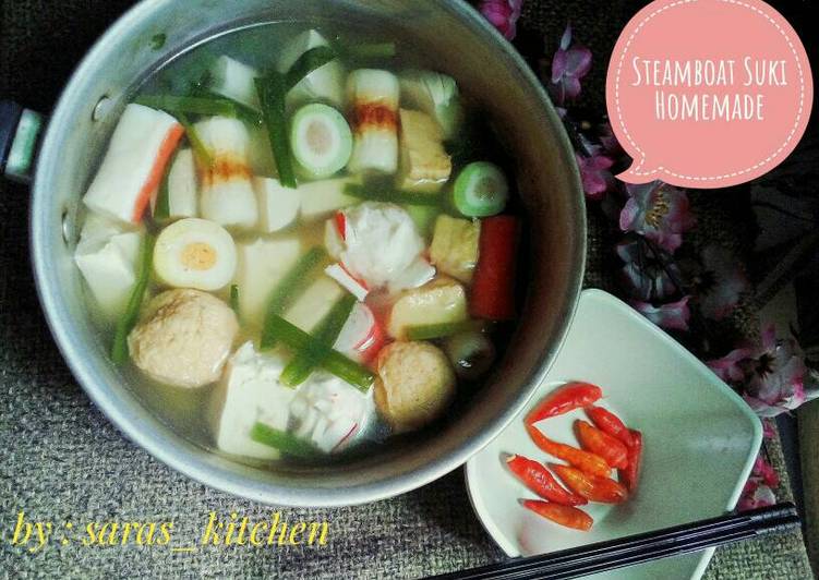 Langkah Mudah untuk Menyiapkan Steamboat Suki Homemade yang Menggugah Selera