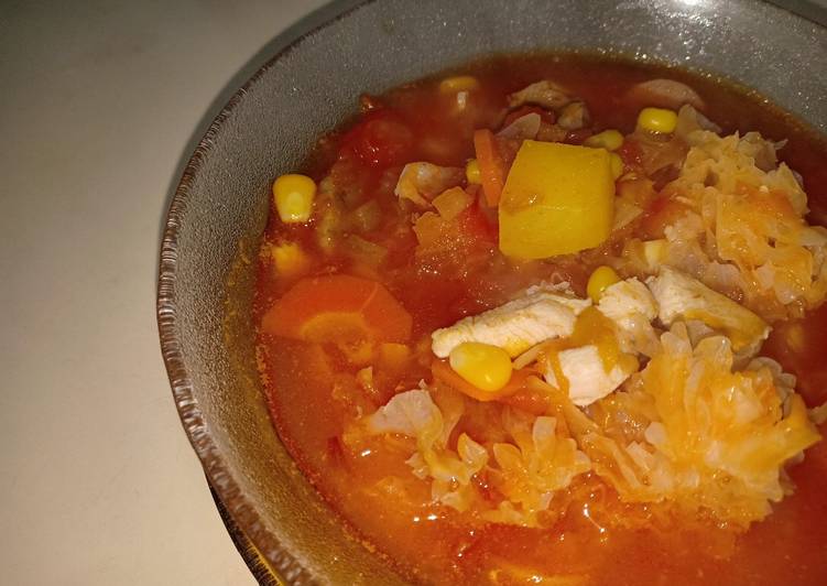 Resep Soup Merah Anti Gagal