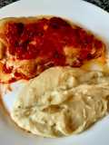 Milanesas de pollo con muzzarella y salsa filetto🇺🇾
