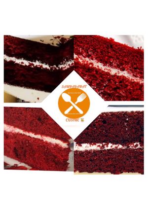 A picture of Red velvet cake.