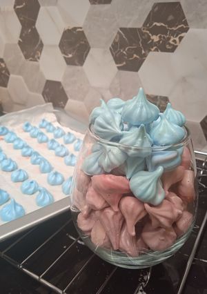 Foto resep Meringue cookies