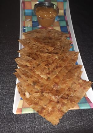 A picture of Gobhi filled Parathay.