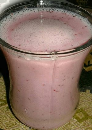 صورة لوصفة فراولة باللبن دايت