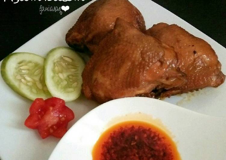 Ayam Bacem Bakar Teflon : Resep Ayam Bacem Bakar Masakan ...
