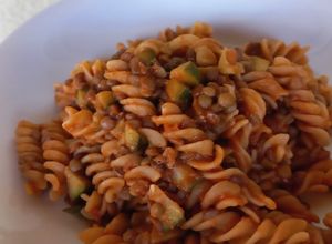 Foto di Fusilli lenticchie e zucchine