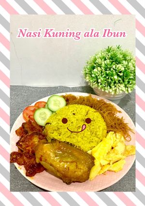 Foto resep Nasi Kuning RiceCooker Ala Ibun