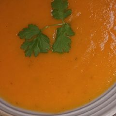 A picture of Roasted Butternut Soup.