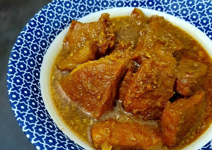 Semur daging bumbu simpel