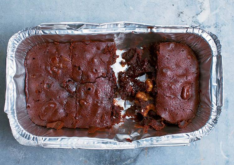 Recipe of Delicious Vickys &#39;Just Serves 2&#39; Fudgy Brownies, GF DF EF SF NF