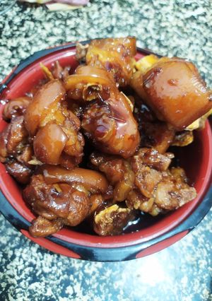 Foto resep Kaki Babi Honey Spicy (Cukiok)