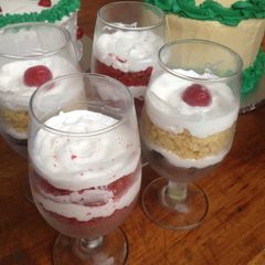 A picture of Cake parfait.
