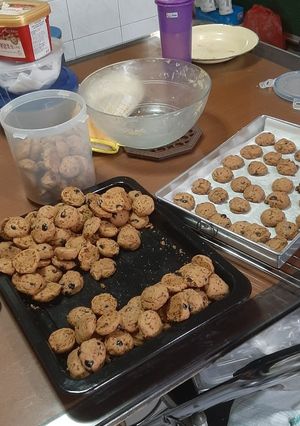 Foto resep Bite size crunchy cookies