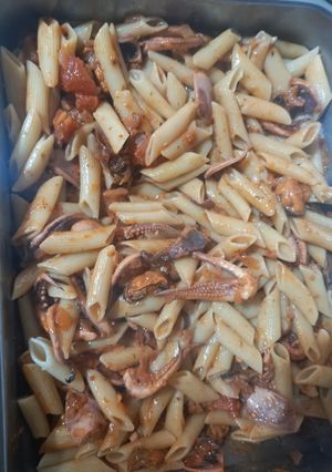 Una foto de Fideos de Vigilia