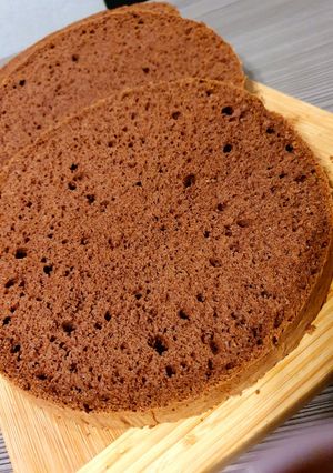 O poză a rețetei Blat de tort cu cacao.