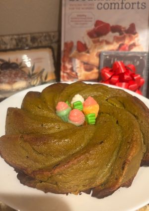 A picture of Avocado and Orange Cake.