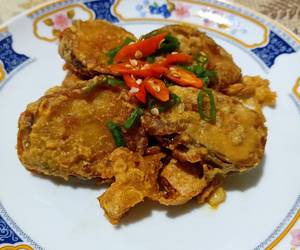 Siap Saji Terong & Tahu Crispy Telur Asin Ala Warung Siap Saji Terong & Tahu Crispy Telur Asin Ala Warung