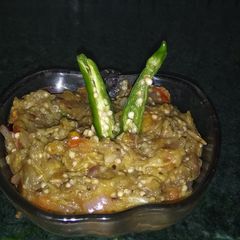 A picture of Baigan ka Bharta.