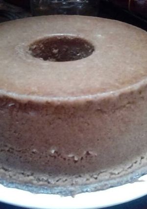 Una foto de Torta de chocolate en microondas
