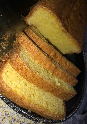 Una foto de Budín de limón